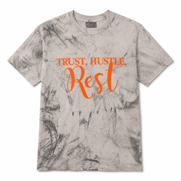 TRUST HUSTLE REST BLAST UNISEX TEE